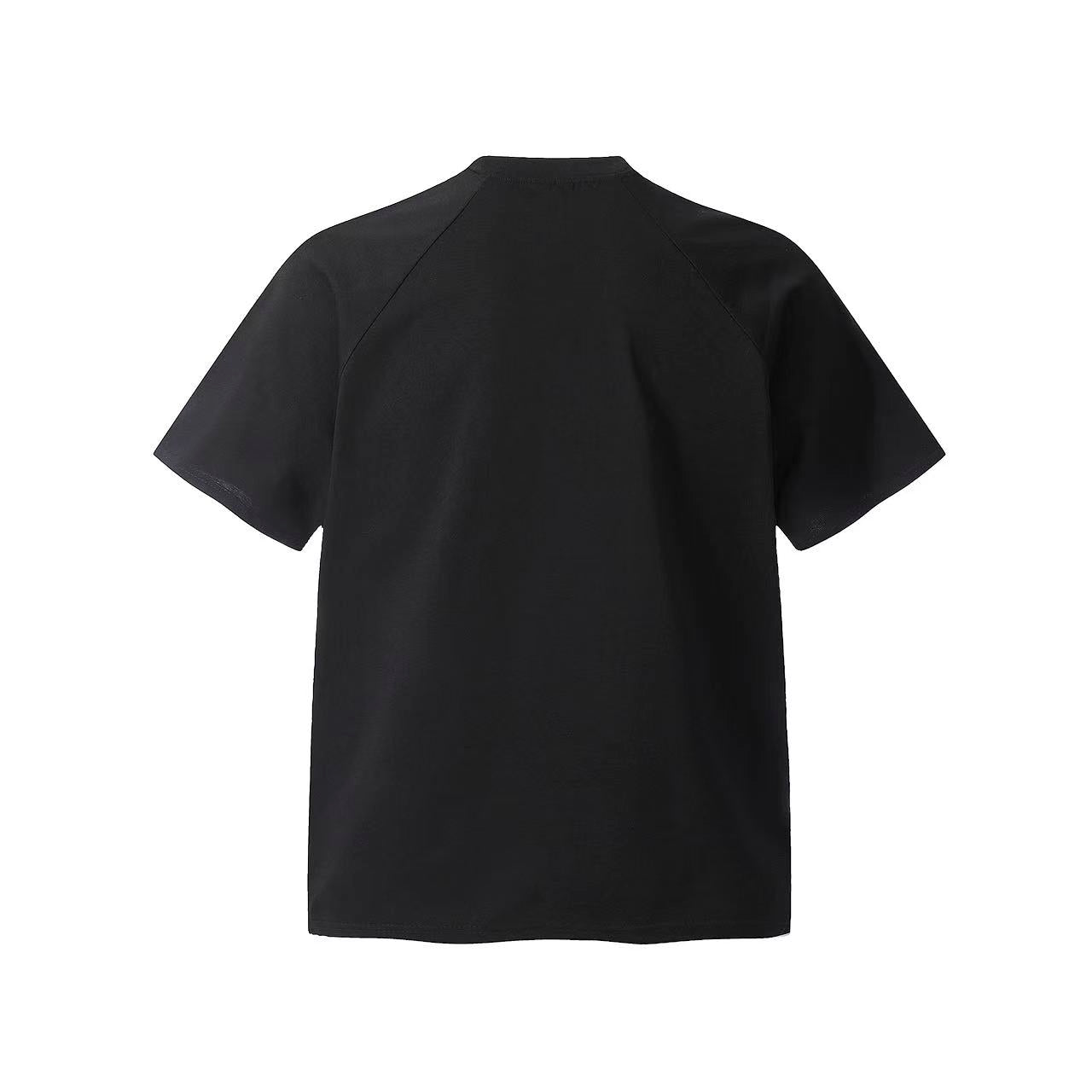 Streetwear Text Embroidery T-Shirt