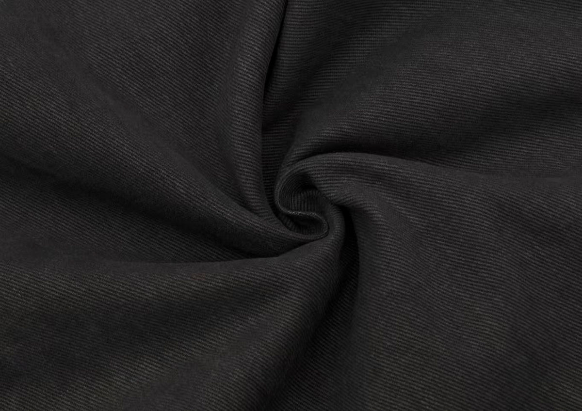 Multi-Button Pleated Baggy Cargo Pants