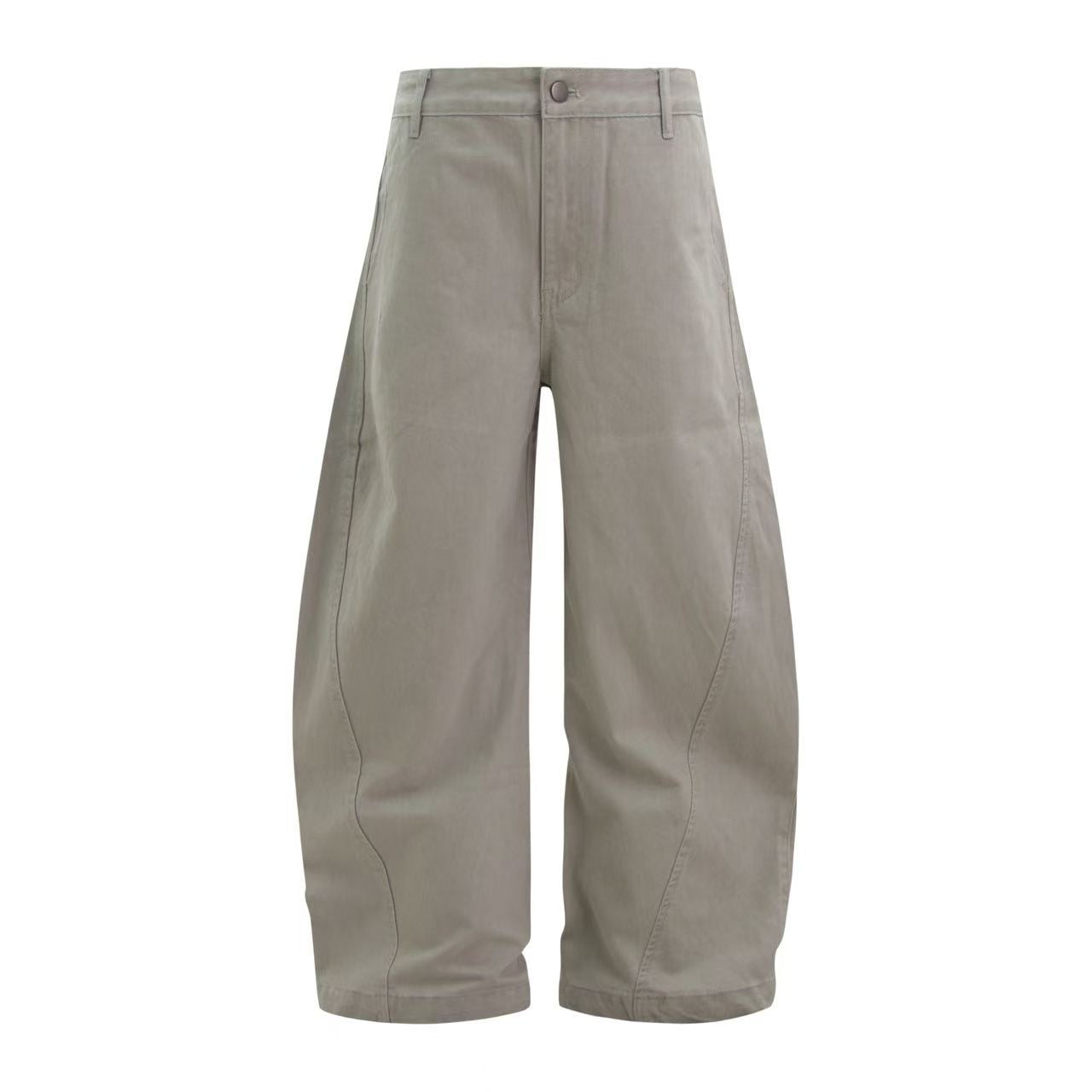 Wide-Leg Baggy Cargo Pants
