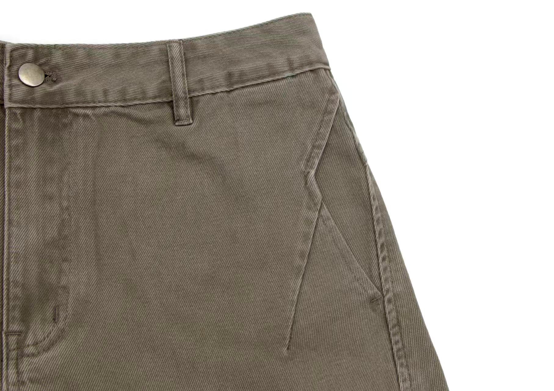 Wide-Leg Baggy Cargo Pants