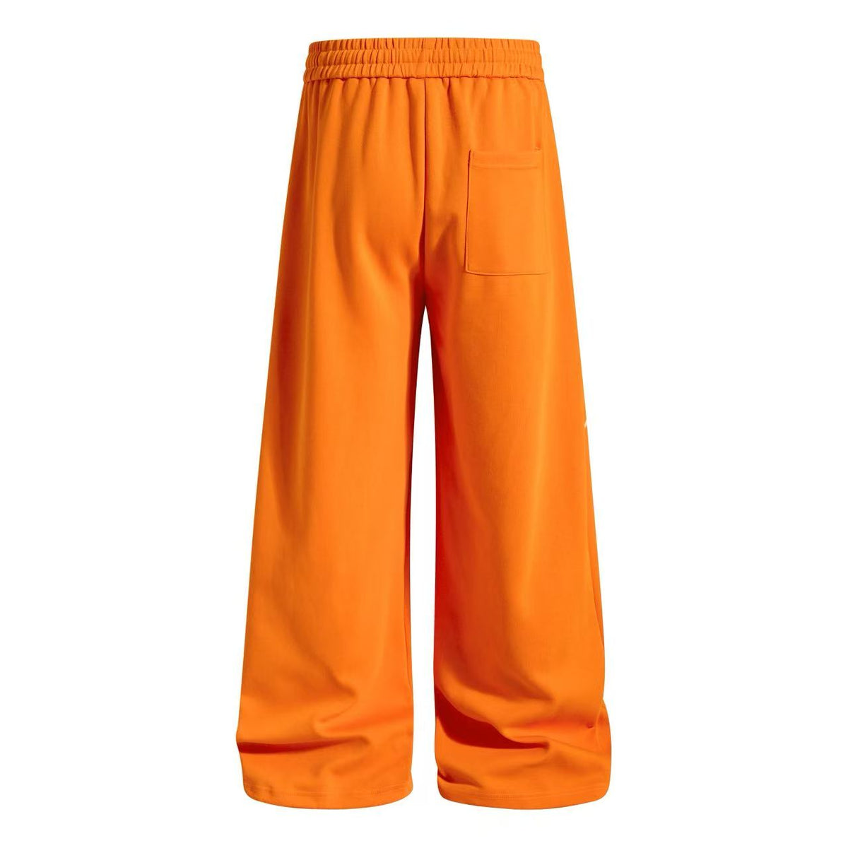 Gradient Star Script Print Wide-Leg Sweatpants