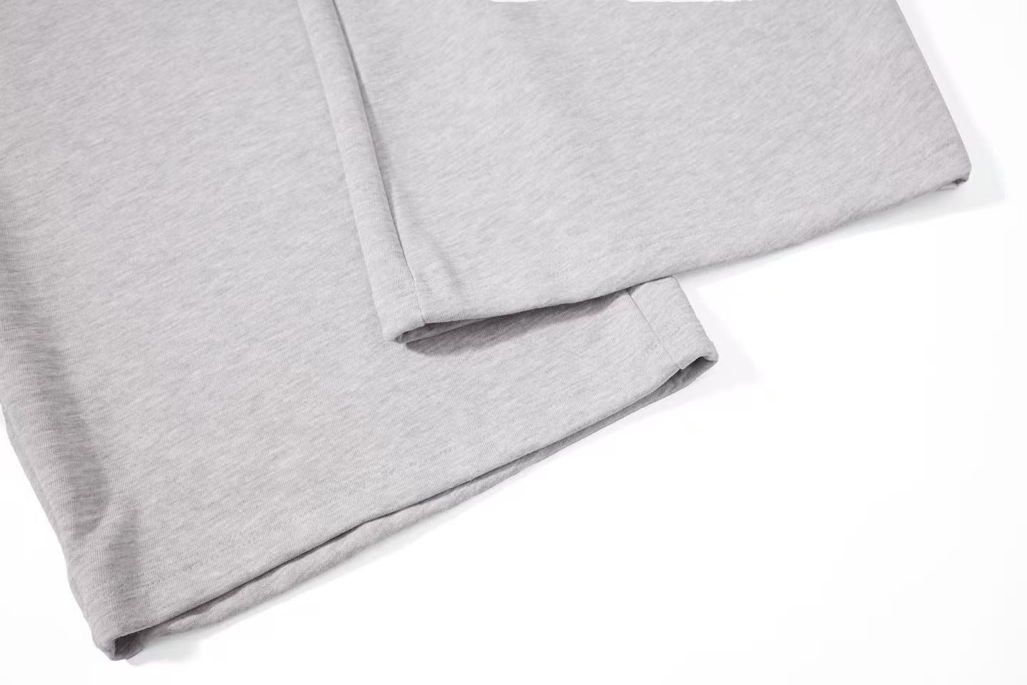 Side Lace-Up Detail Baggy Wide-Leg Sweatpants