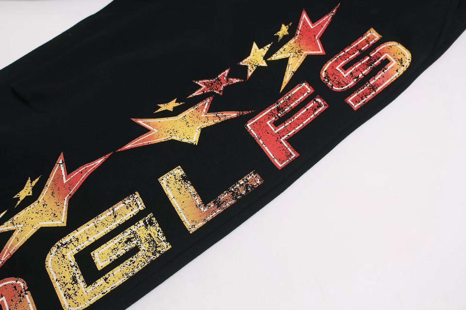 Vintage Sports Graphic Baggy Wide-Leg Sweatpants