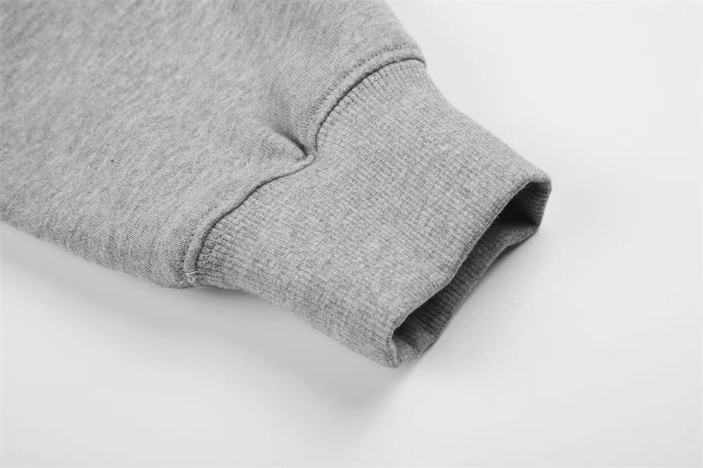 Statement Graphic Zip-Up Hoodie