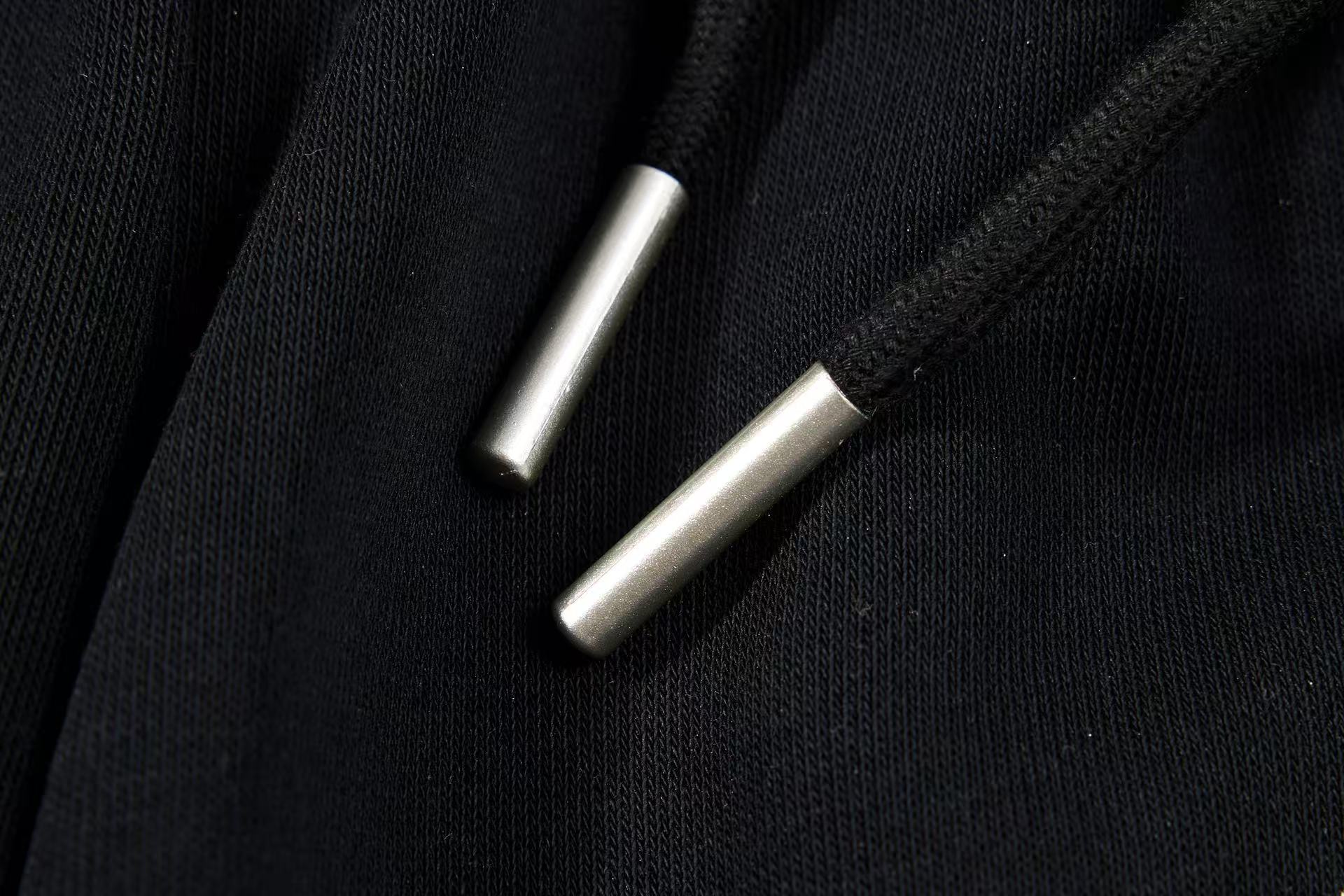 Spray-Paint Curve Graphic Baggy Wide-Leg Sweatpants