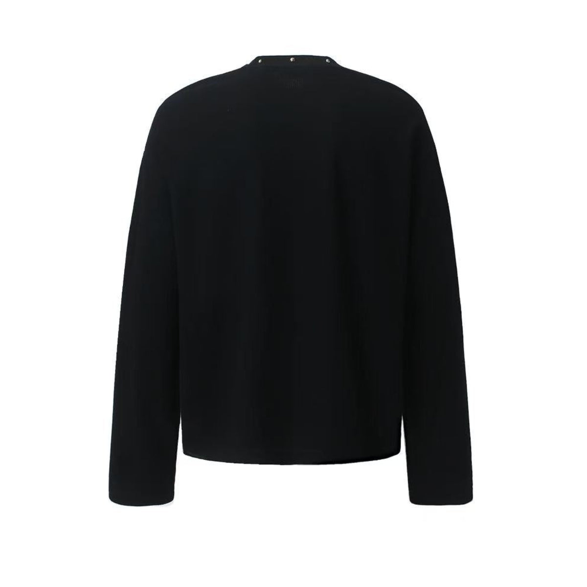 Streetwear Letter Print Waffle Knit Long Sleeve