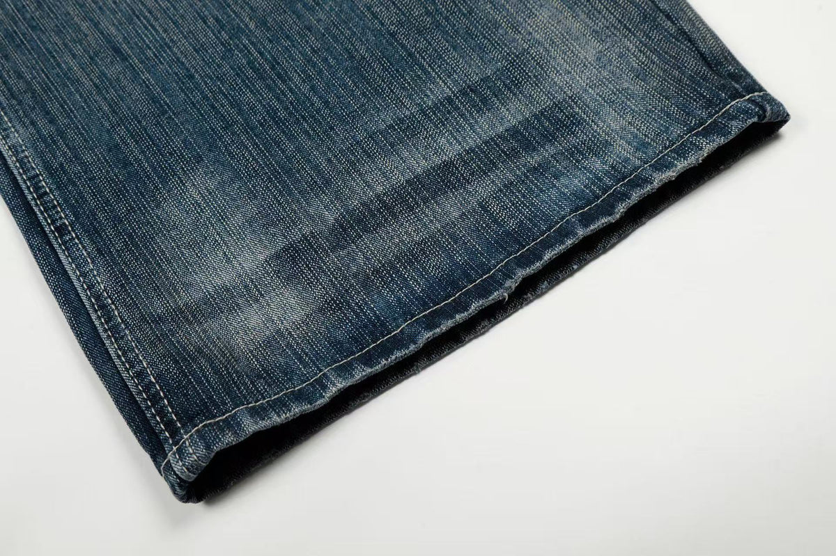 Asymmetrical Waist Baggy Jeans