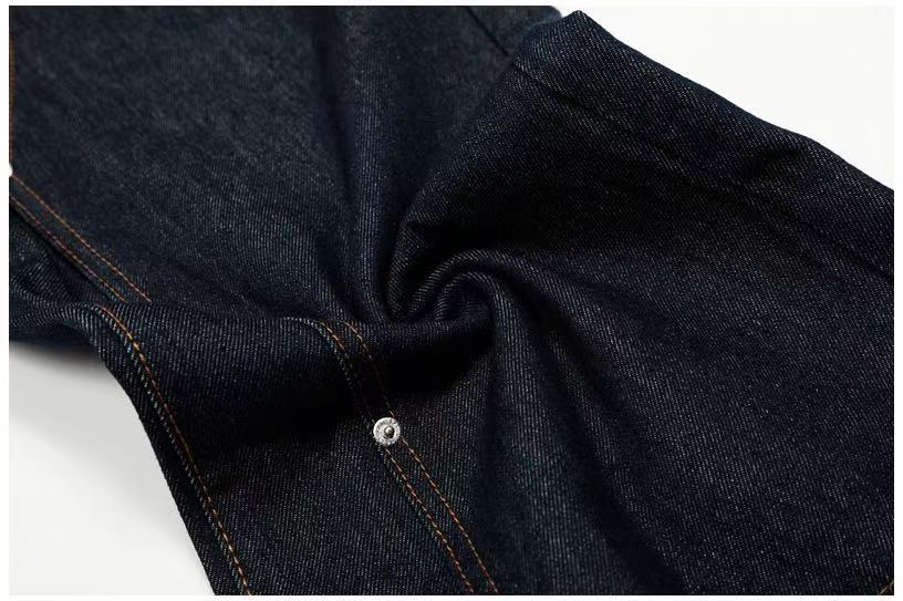 Double Waist Rivet Baggy Jeans