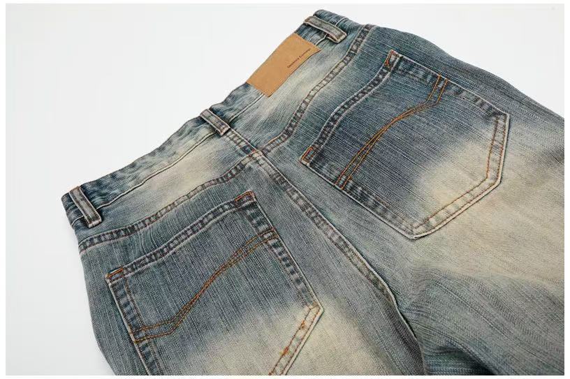 Vintage Sun-Faded Baggy Jeans