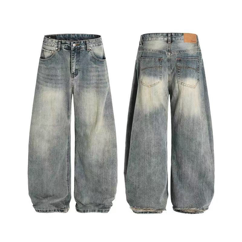 Vintage Sun-Faded Baggy Jeans
