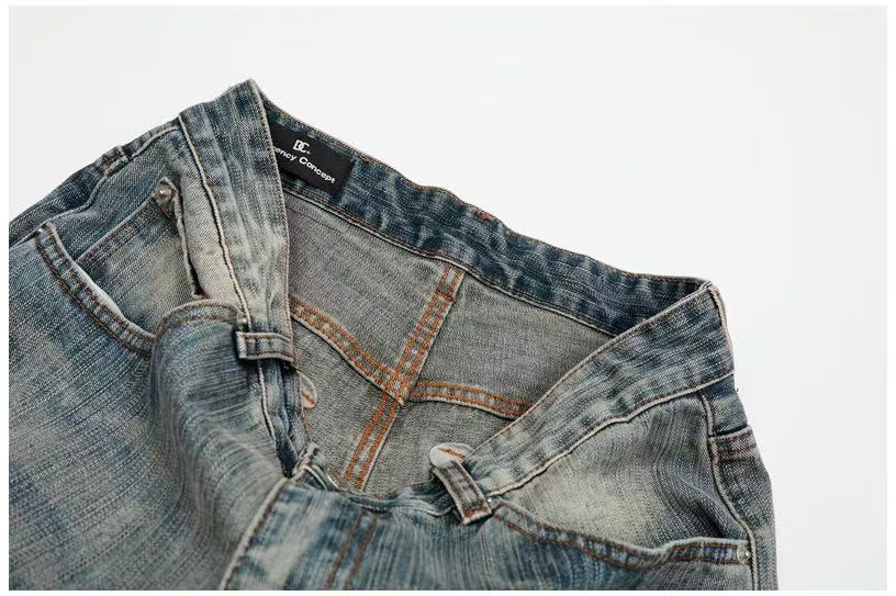 Vintage Sun-Faded Baggy Jeans