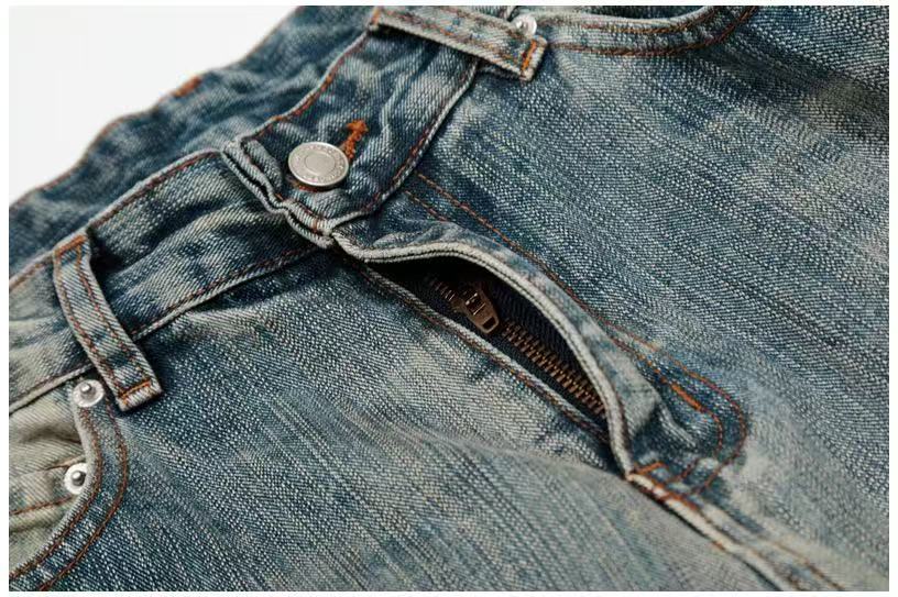 Vintage Sun-Faded Baggy Jeans