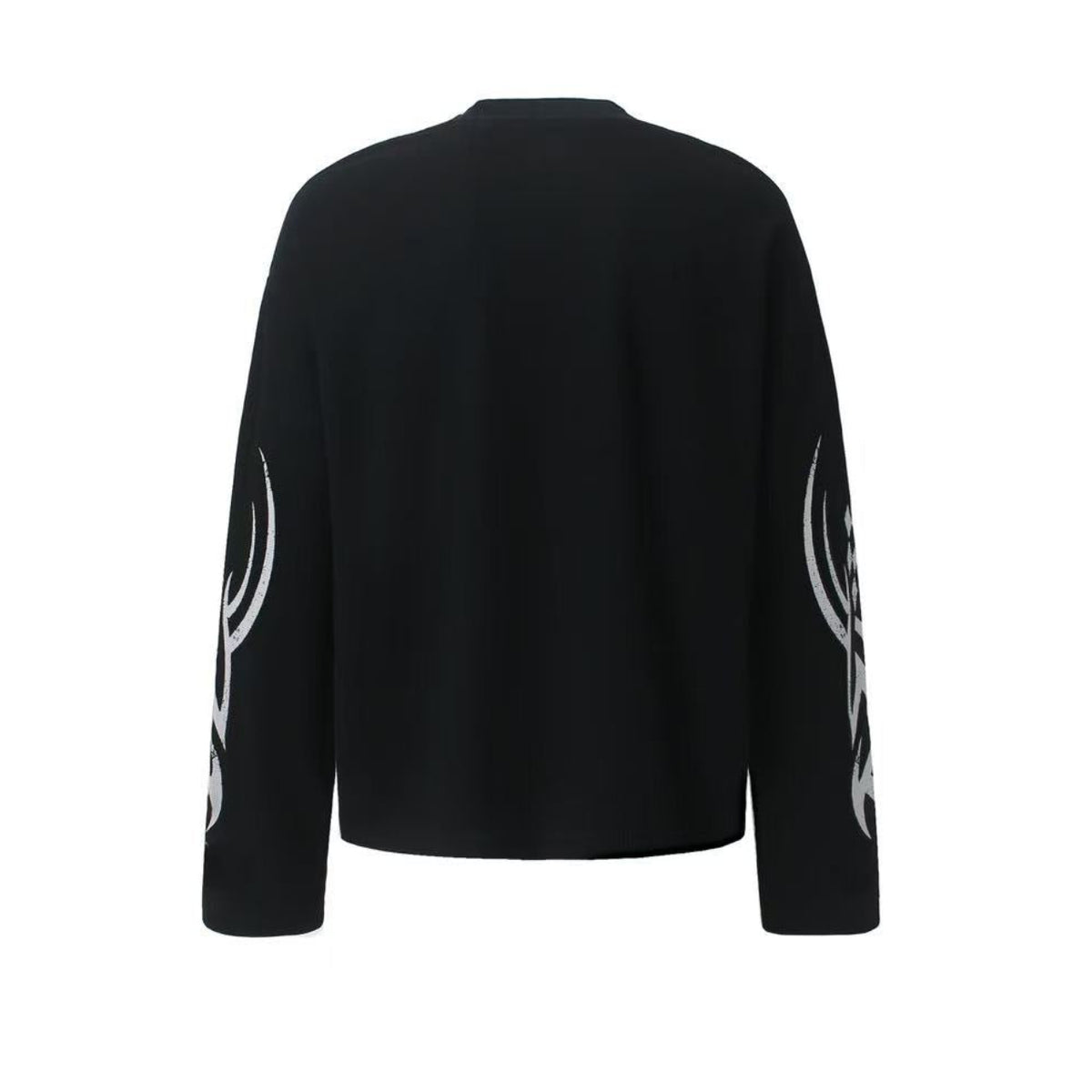 Vintage Racing 888 Graphic Waffle Knit Long Sleeve