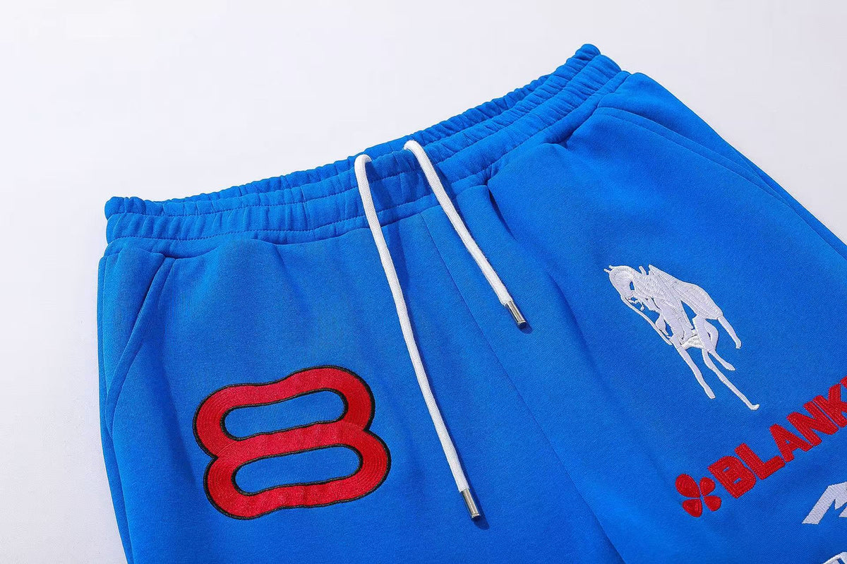 Streetwear Drawstring Waist Multi Graphic Sweatpants