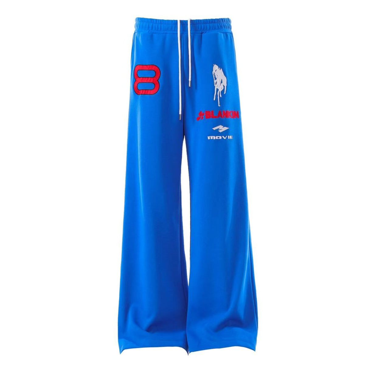 Streetwear Drawstring Waist Multi Graphic Sweatpants