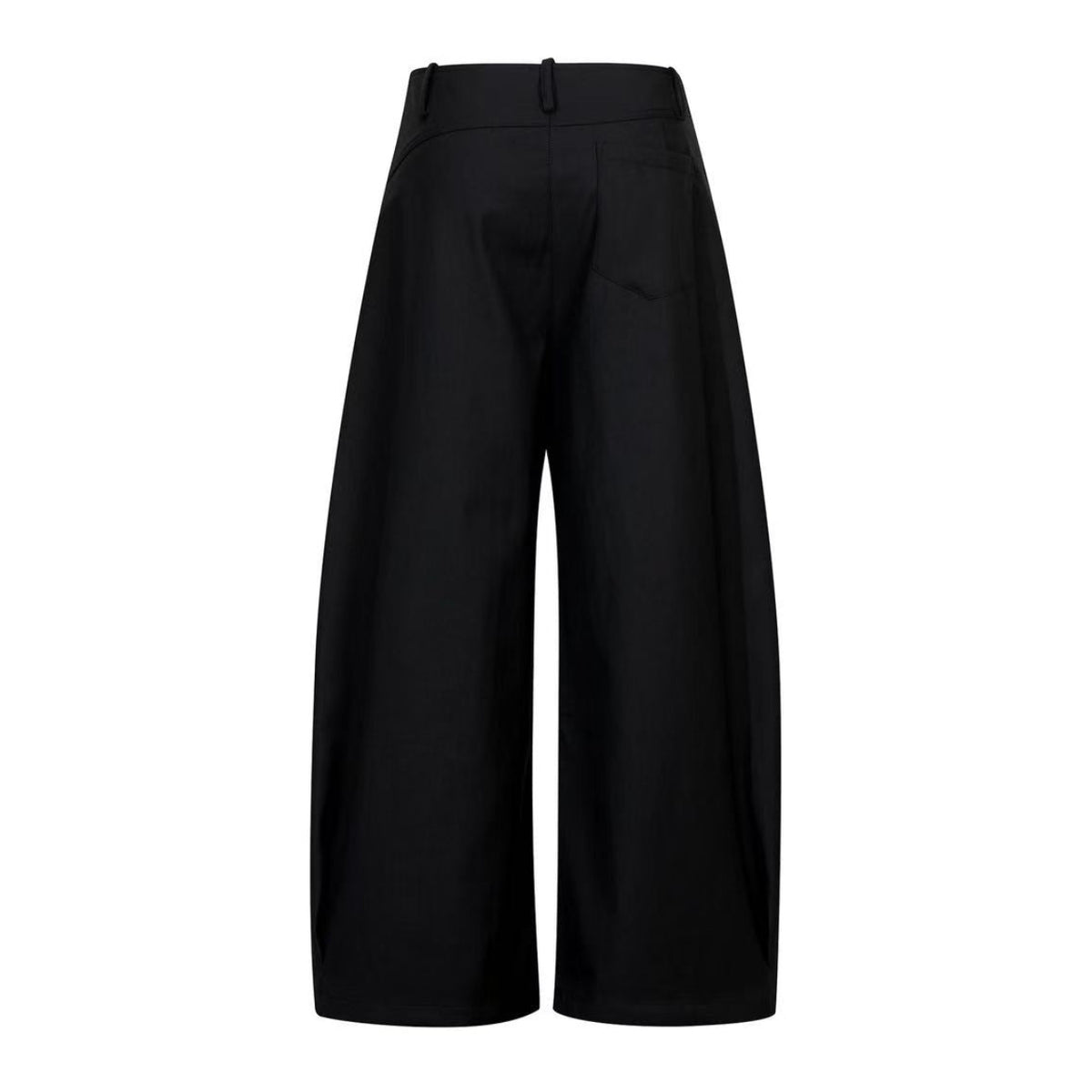 High Waist Pleated Wide-Leg Suit Pants