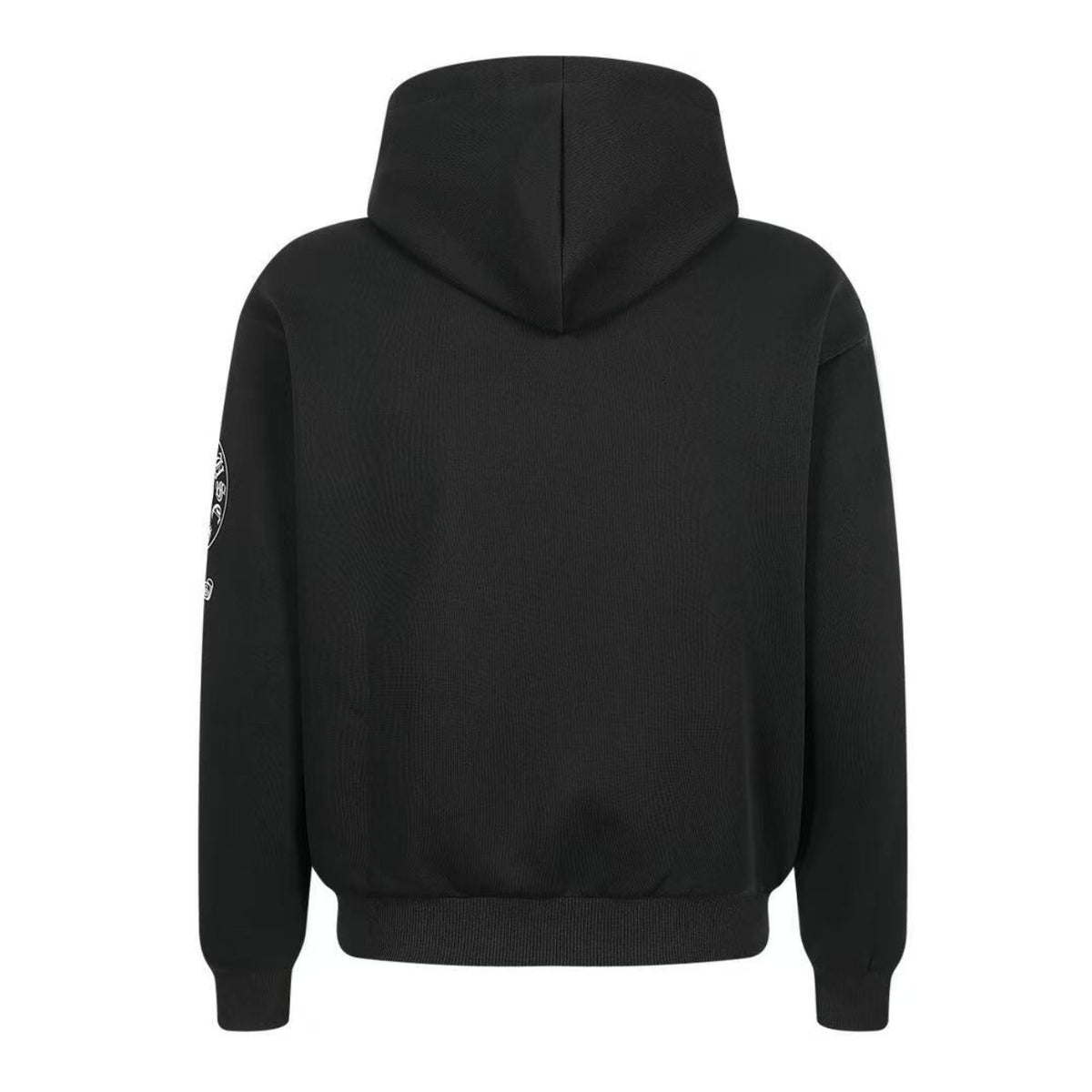 Streetwear Flag Graphic Zip-Up Hoodie