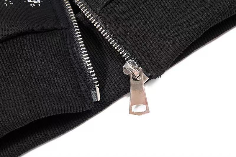 Vintage 565 Shield Graphic Zip-Up Hoodie
