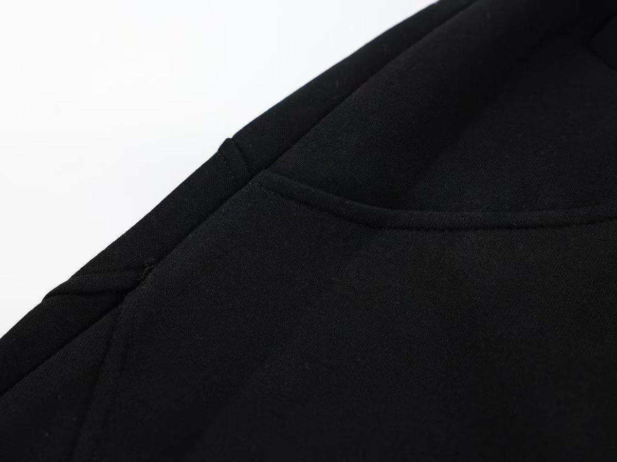 Thick Rope Drawstring Baggy Wide Leg Sweatpants