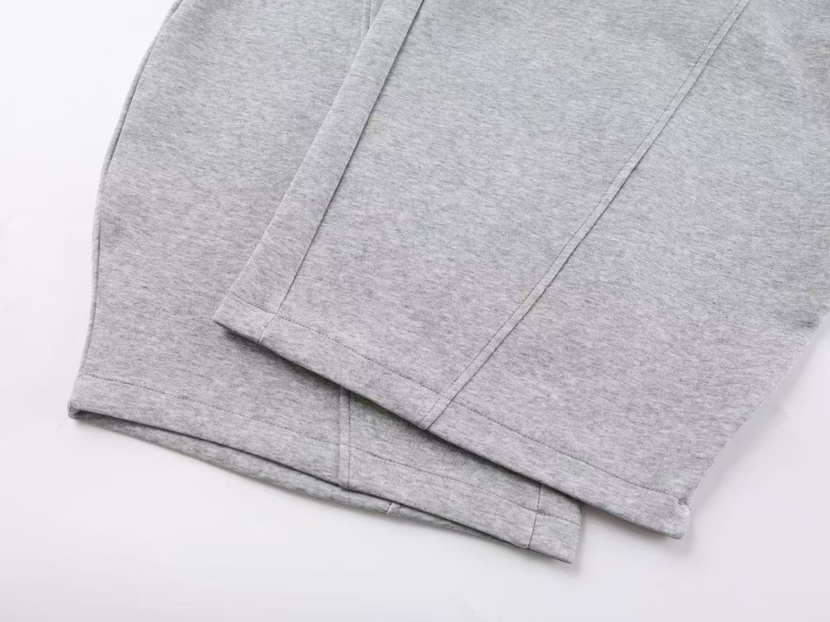 Thick Rope Drawstring Baggy Wide Leg Sweatpants