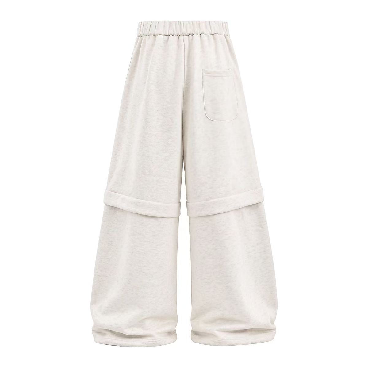 Unisex Vintage Cowboy Star Print Wide Leg Sweatpants