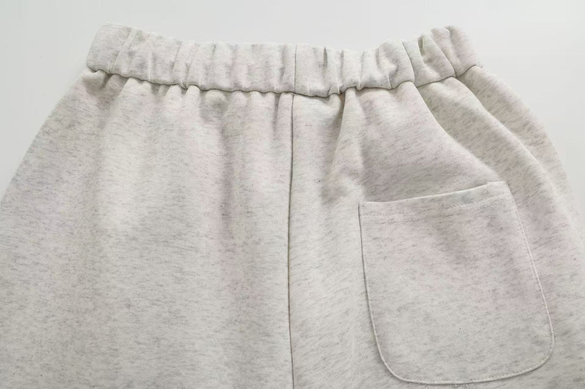 Unisex Vintage Cowboy Star Print Wide Leg Sweatpants