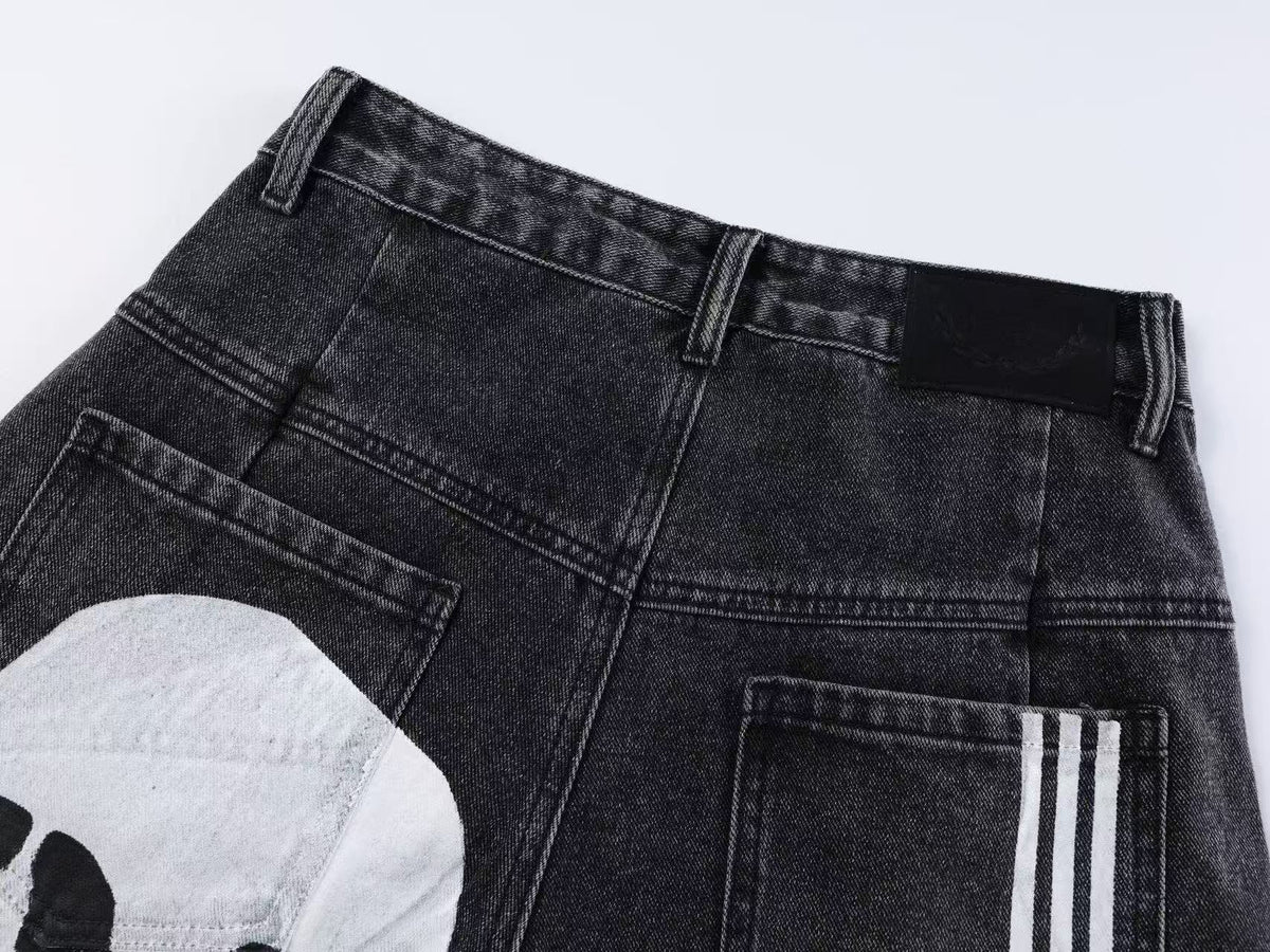 Vintage 1990 Star Graphic  Baggy Wide Leg Jeans