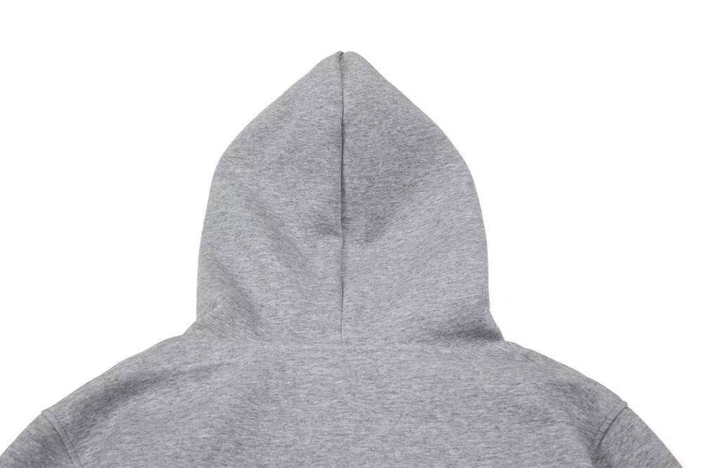 Cropped Bold Block Letter Slogan Pullover Hoodie