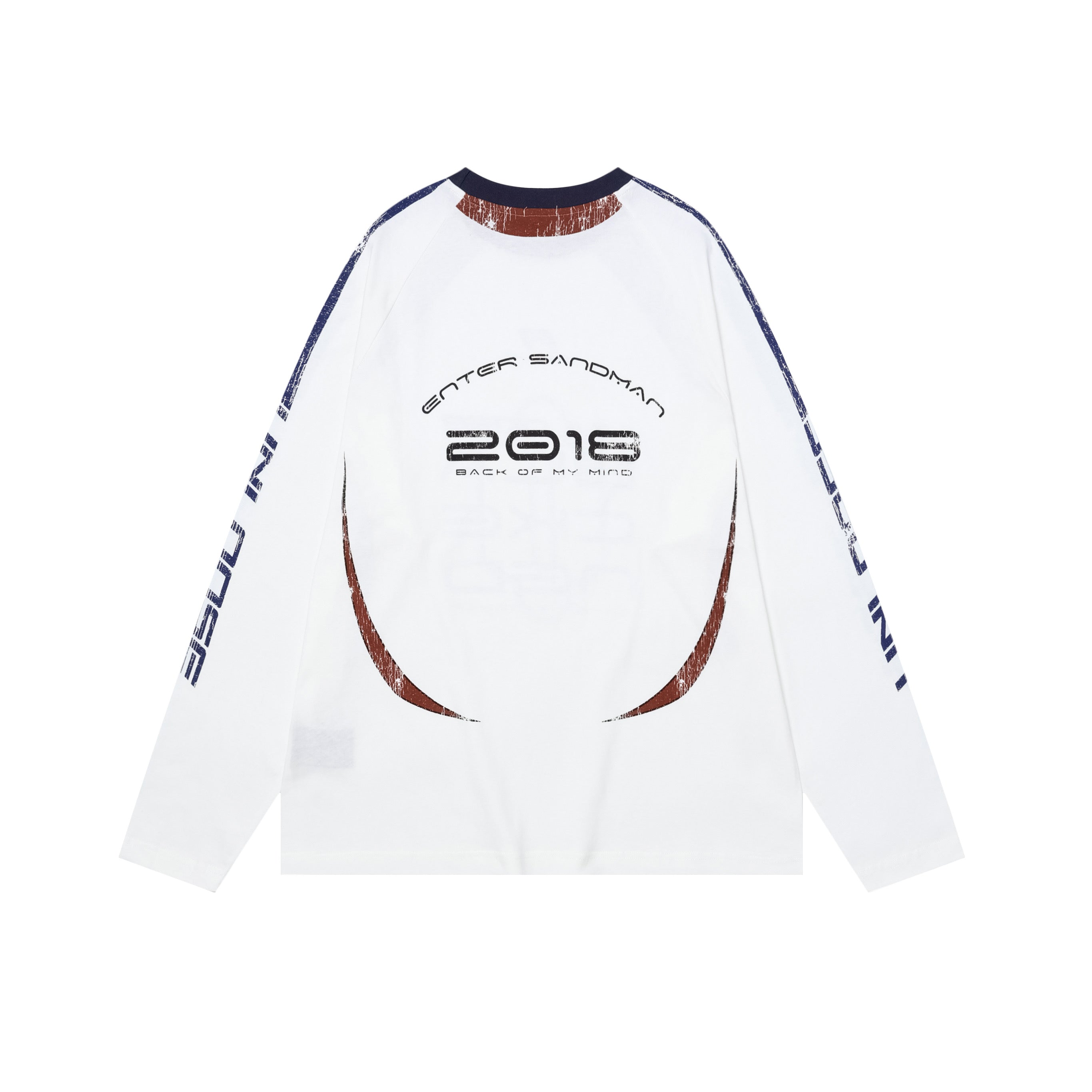 Retro Printed Long Sleeve