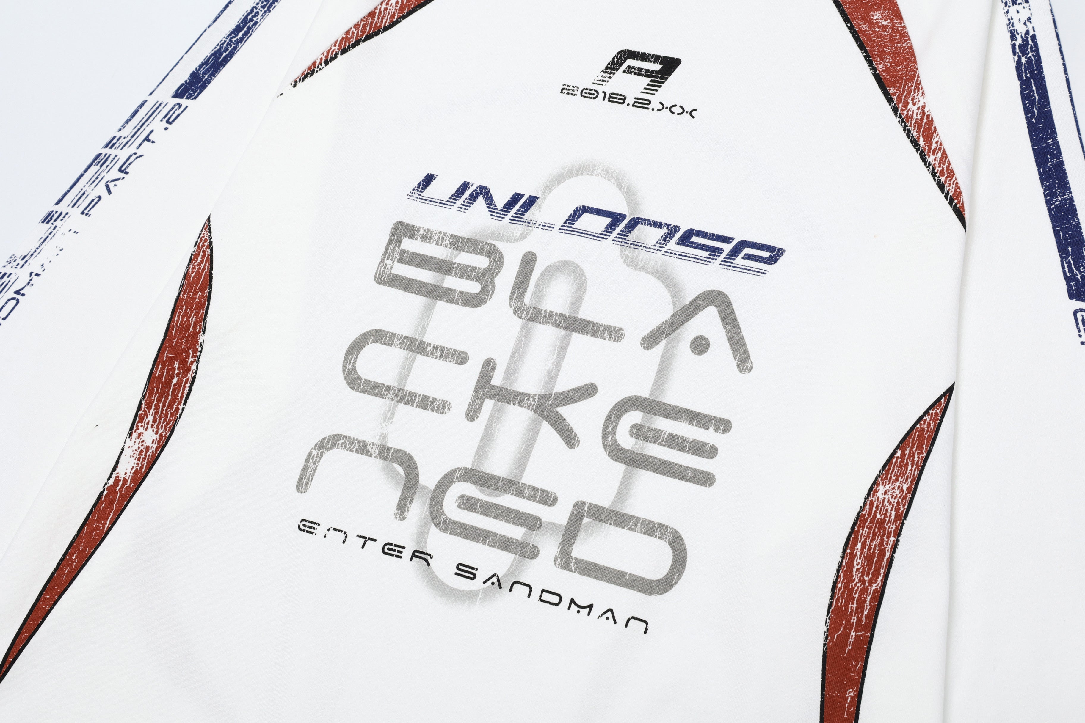 Retro Printed Long Sleeve
