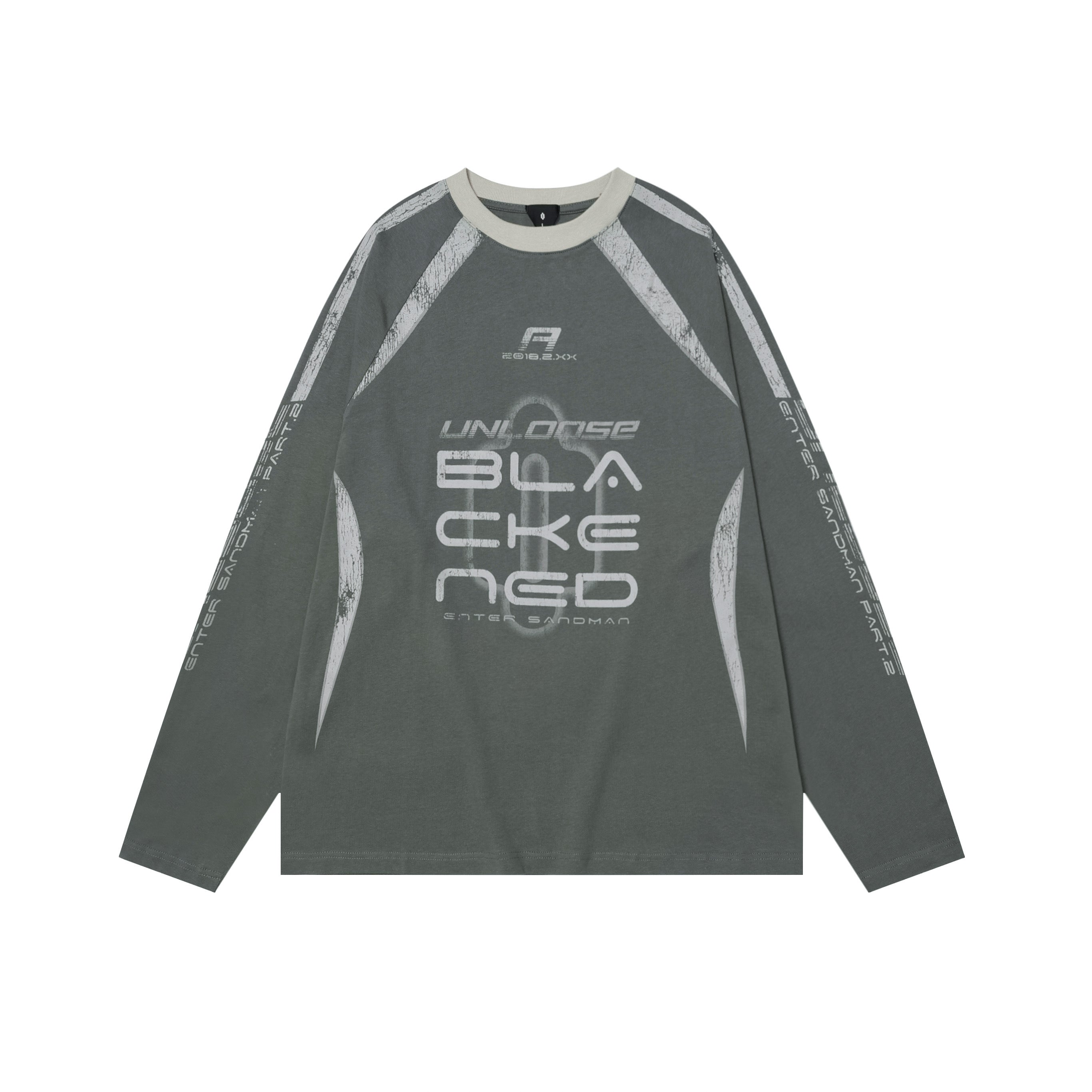 Retro Printed Long Sleeve