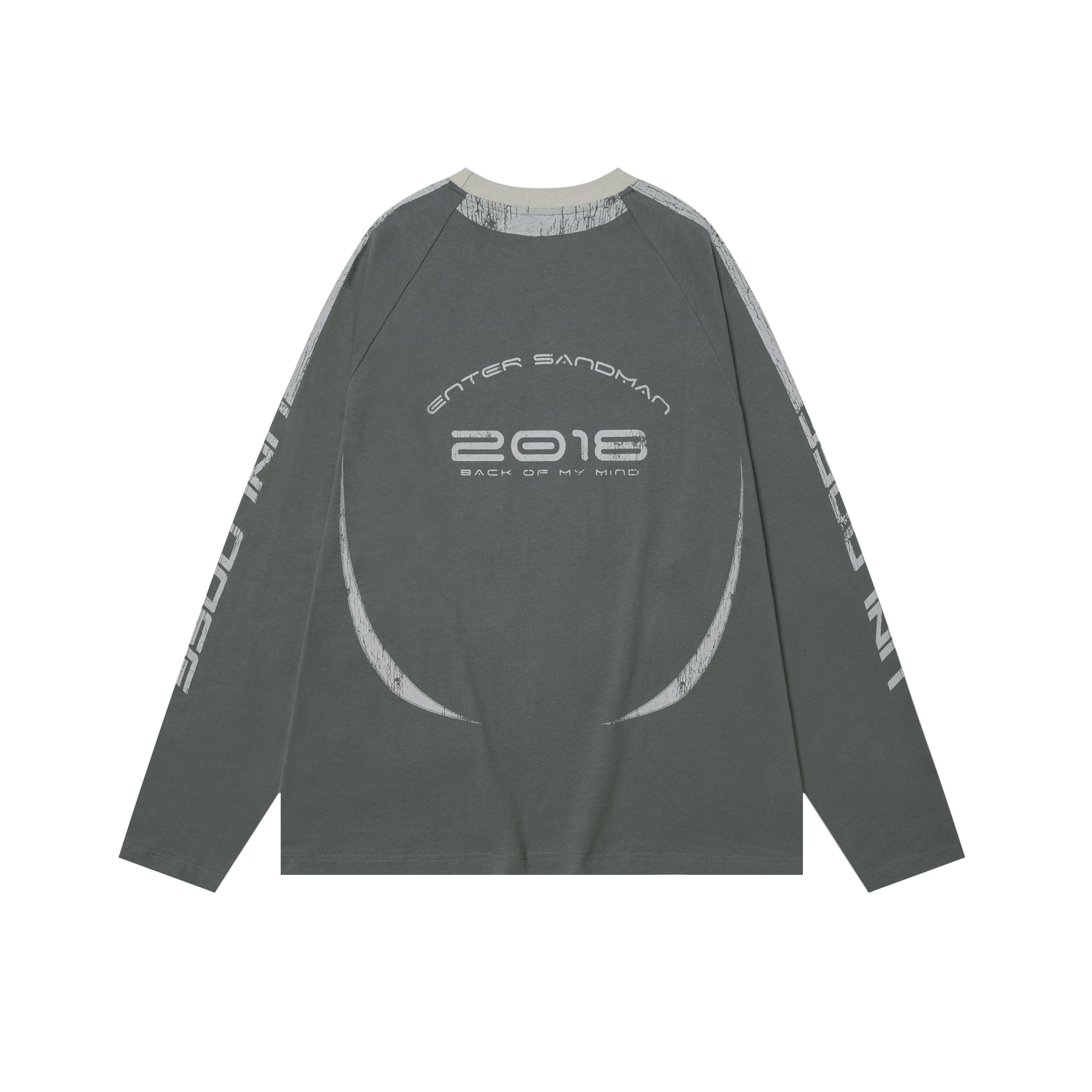 Retro Printed Long Sleeve
