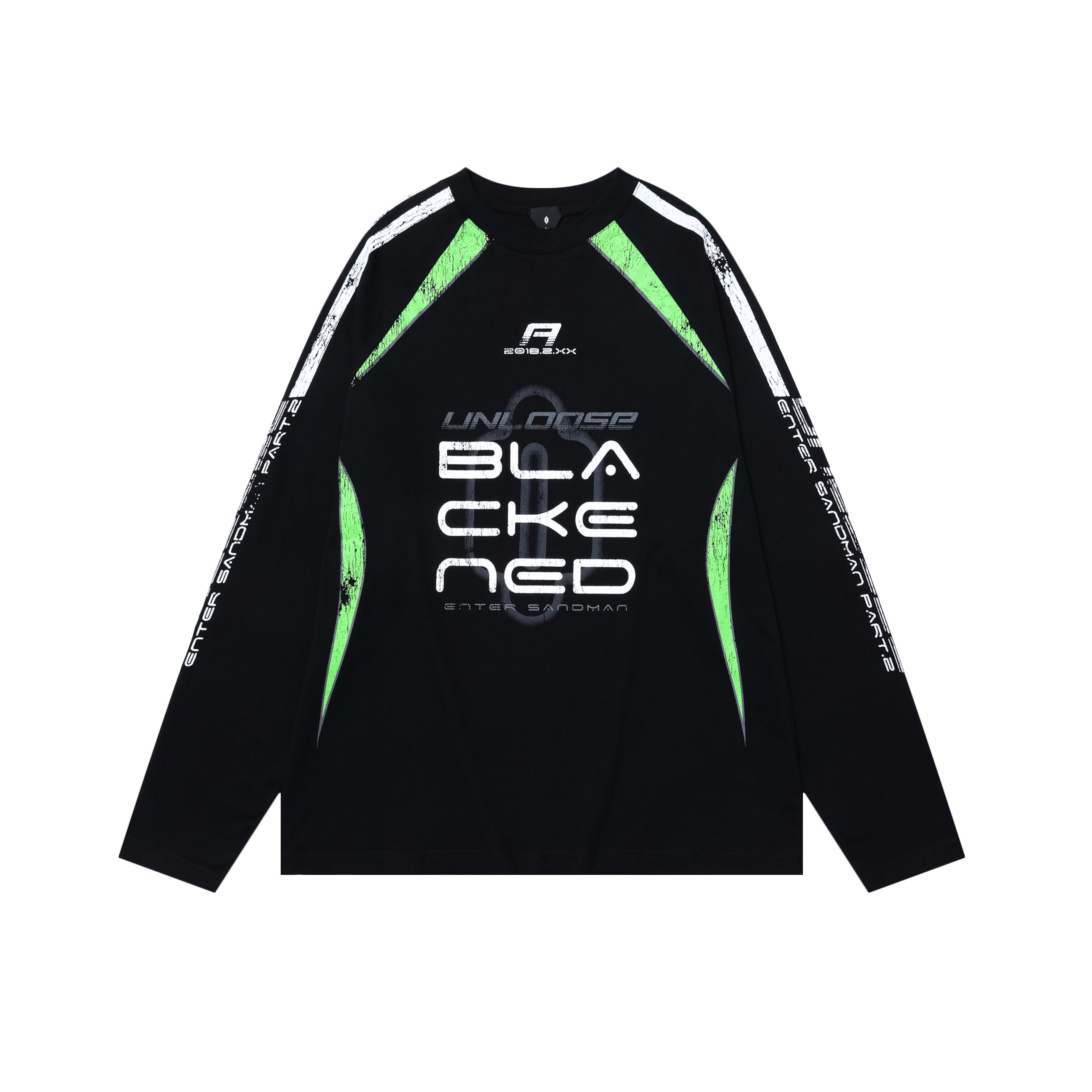 Retro Printed Long Sleeve
