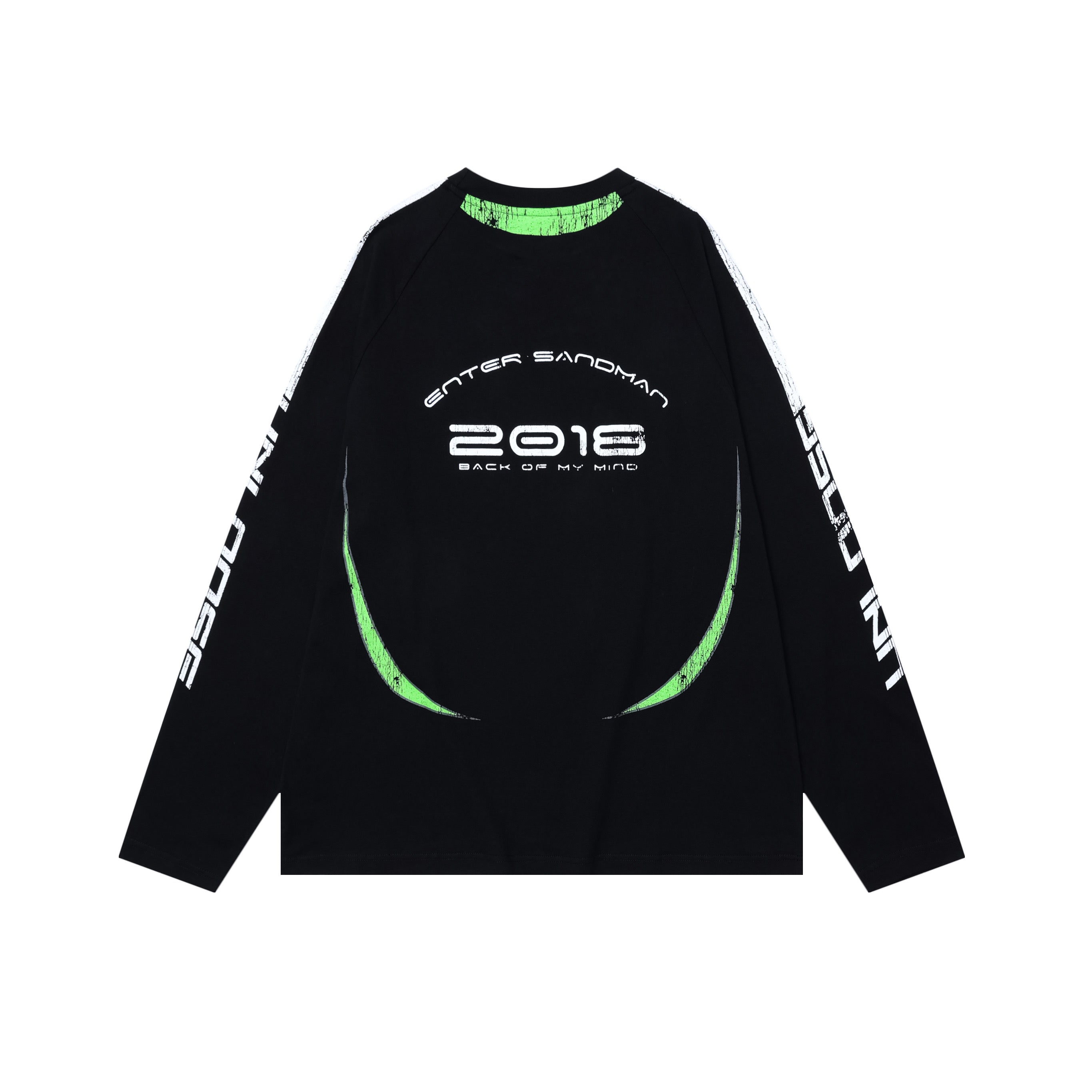 Retro Printed Long Sleeve