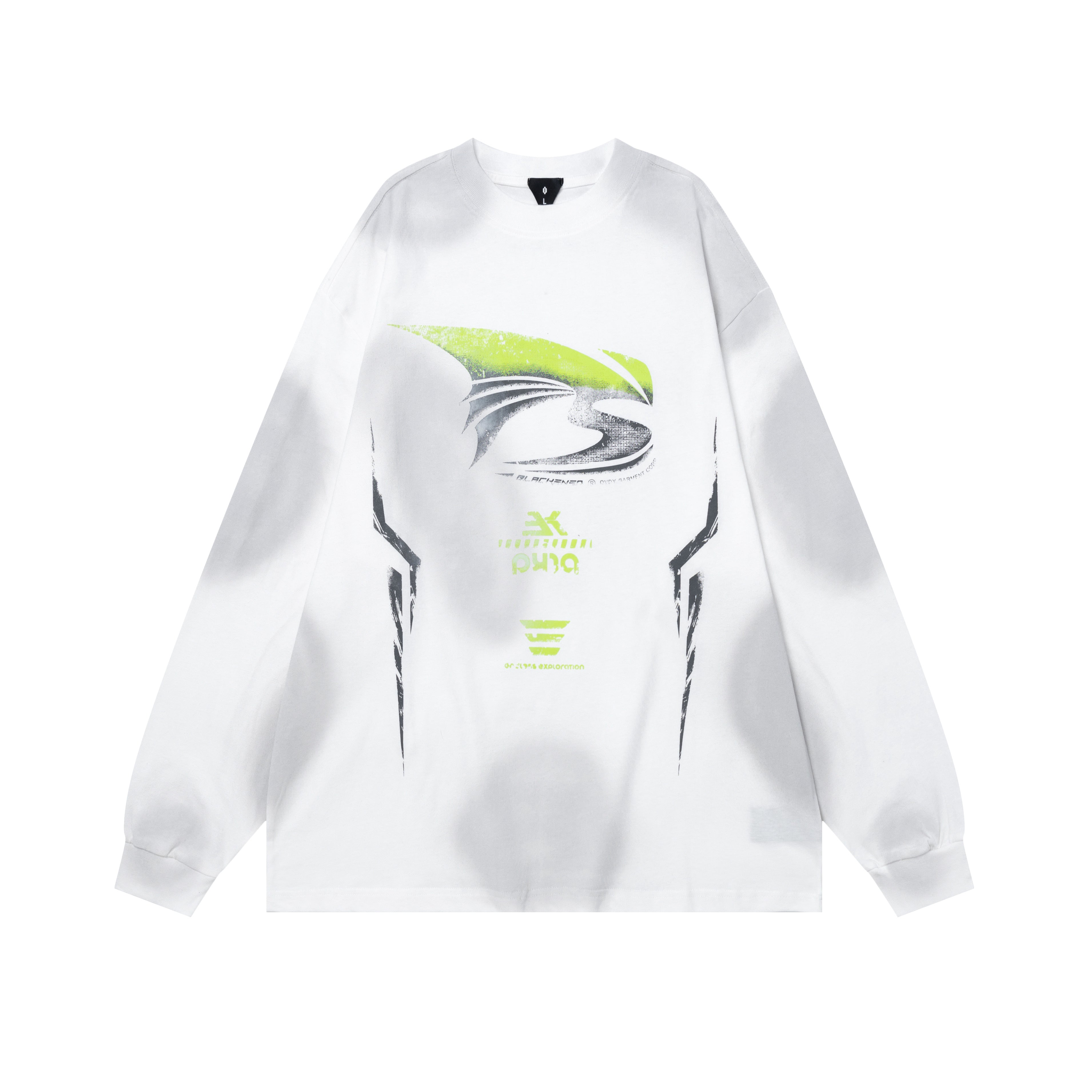 Retro Printed Long Sleeve
