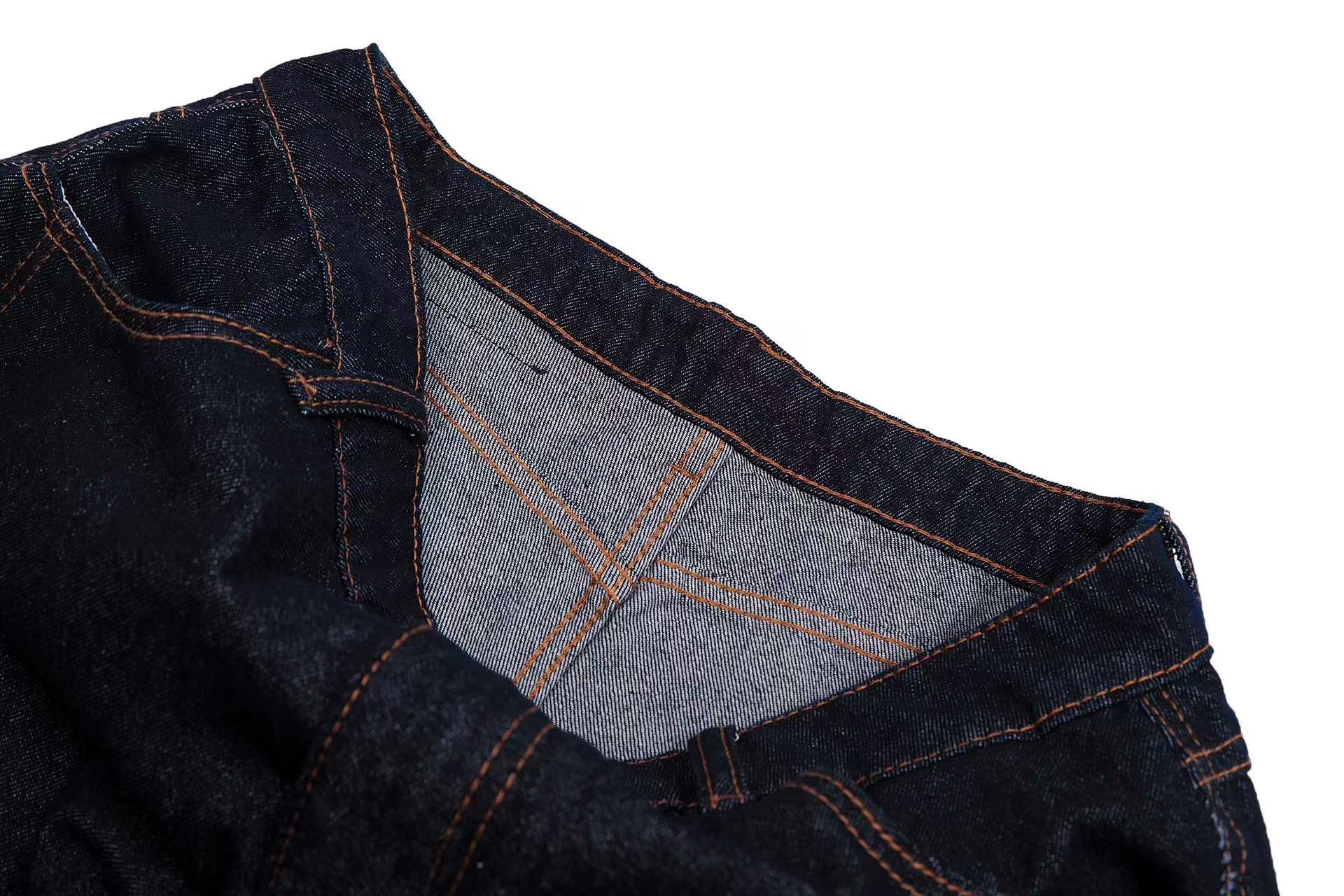 Distressed Wide-Leg Scythe Jeans