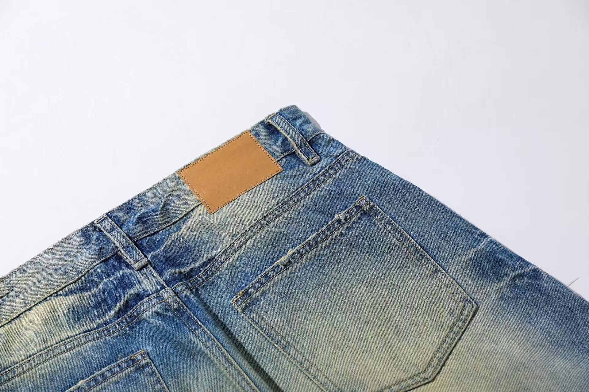 Distressed Scythe Jeans