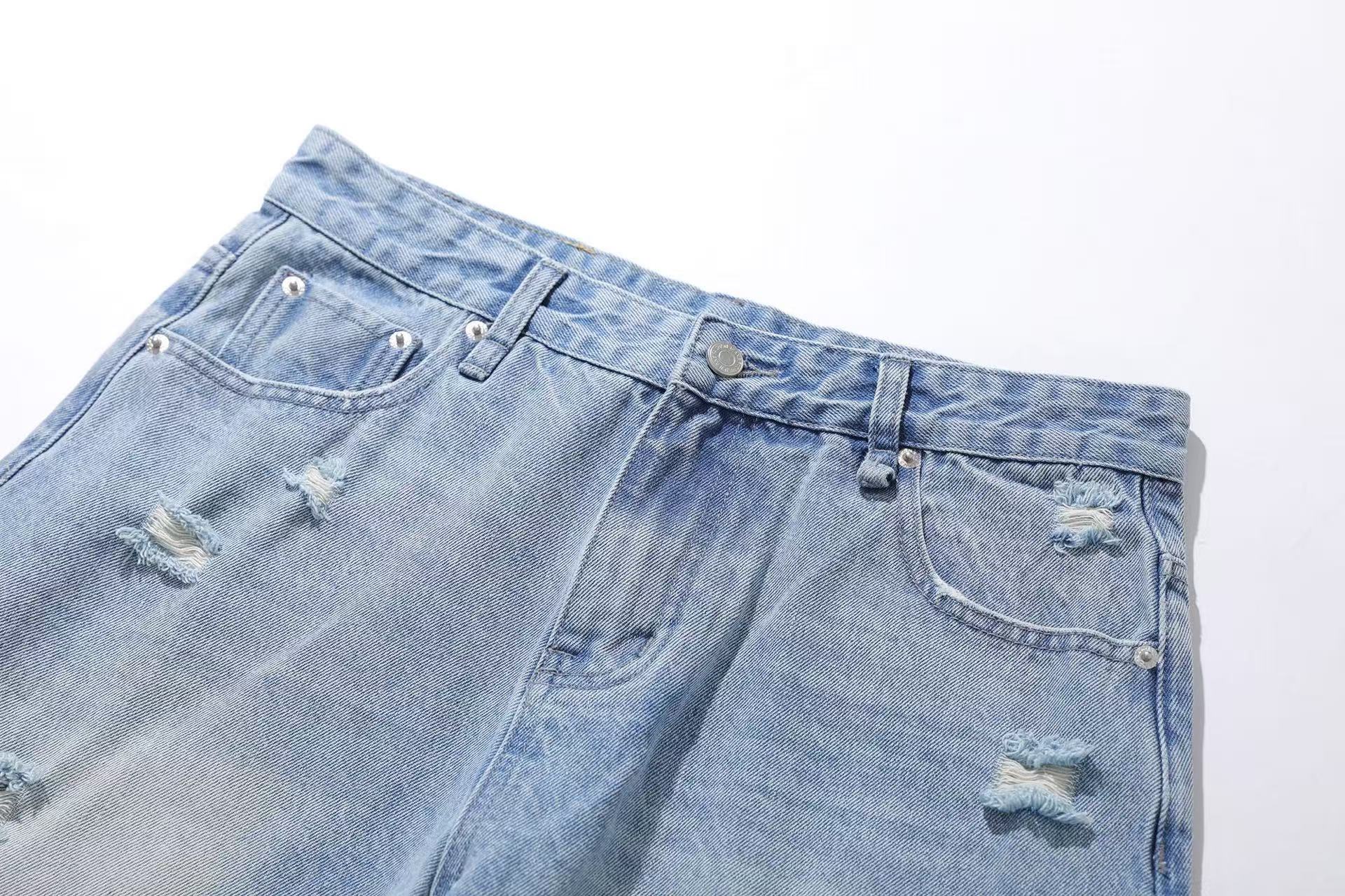 Distressed Scythe Jeans