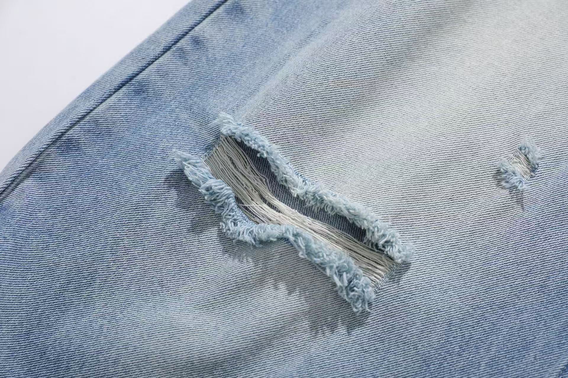 Distressed Scythe Jeans