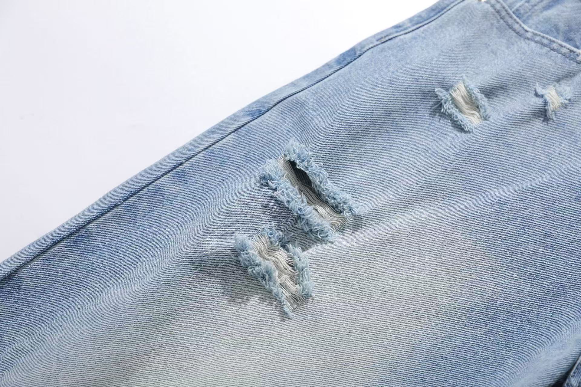 Distressed Scythe Jeans