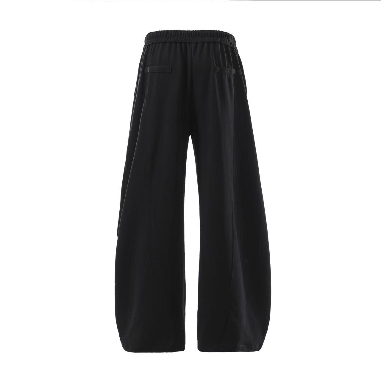 Street Style Wide-Leg Sweatpants