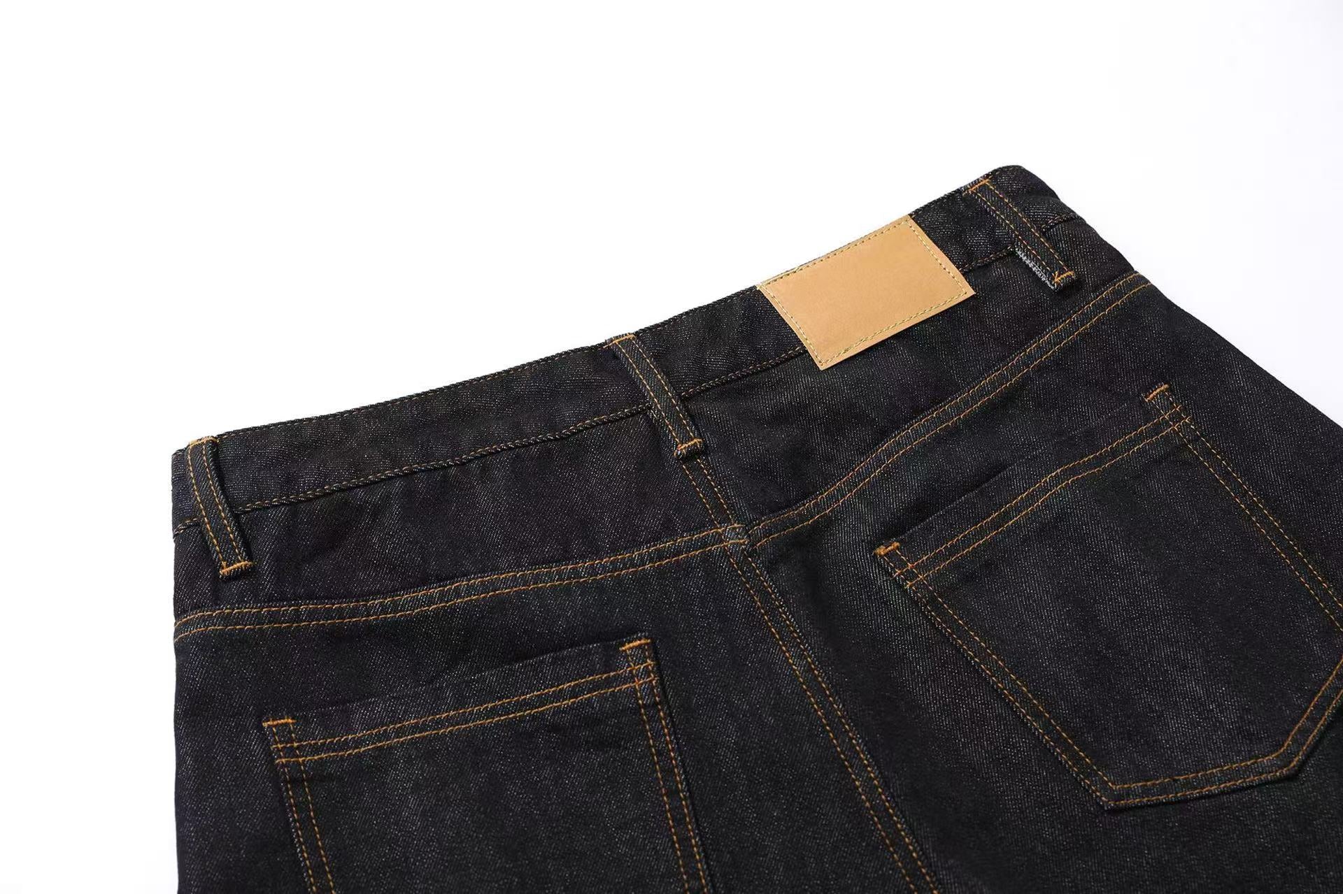 Wide-Leg  Baggy Knee-Length Shorts