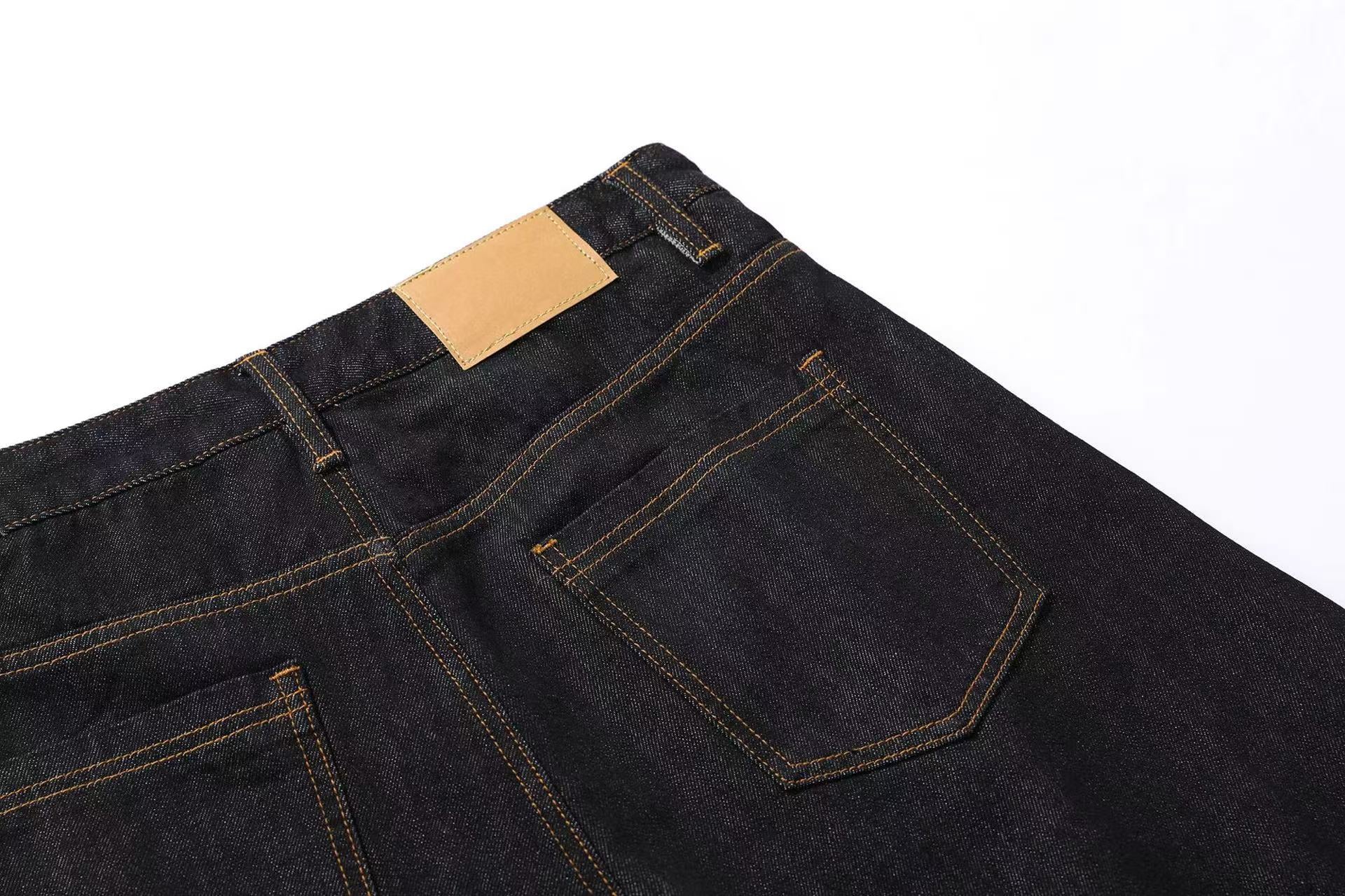 Wide-Leg  Baggy Knee-Length Shorts