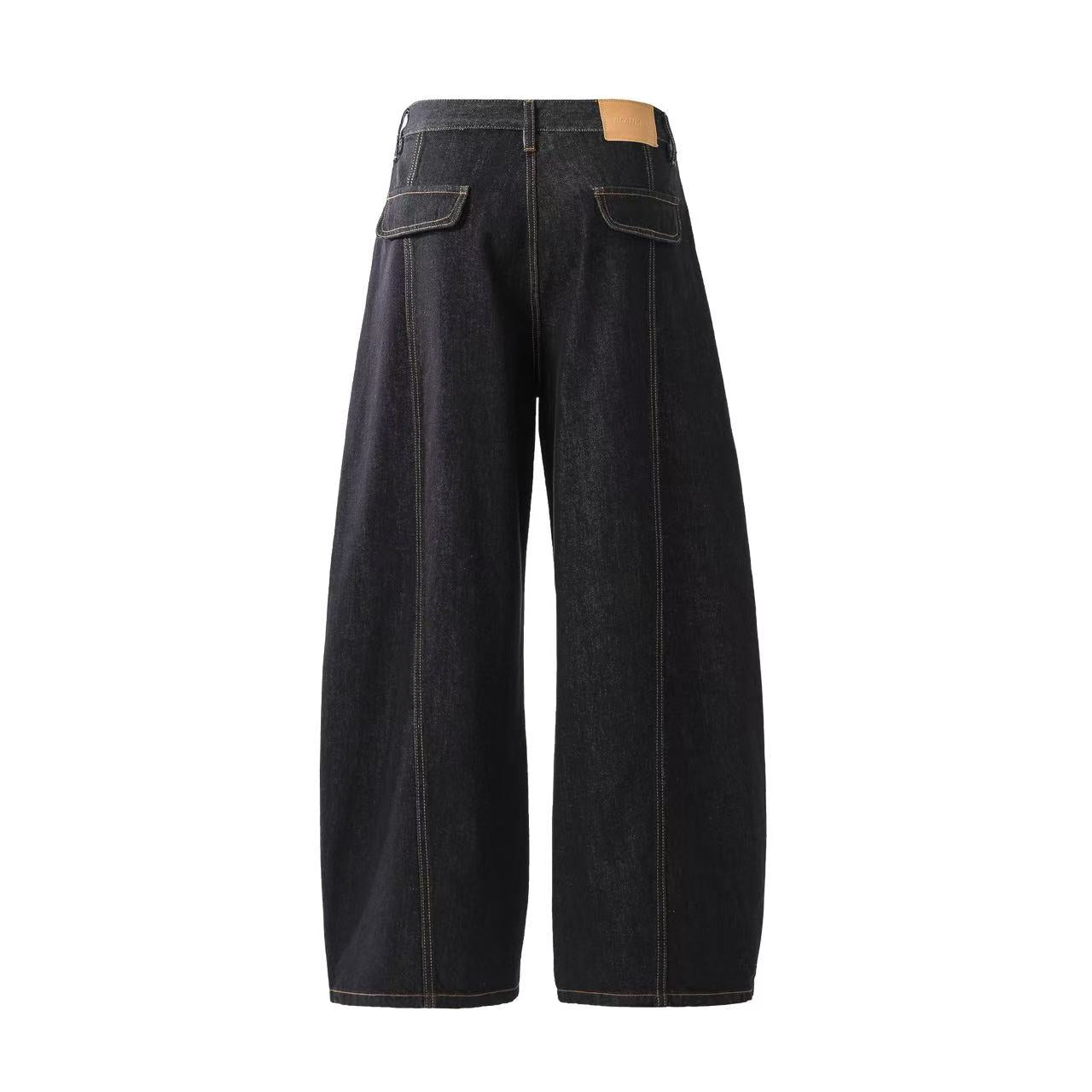 Wide-Leg Baggy Jeans