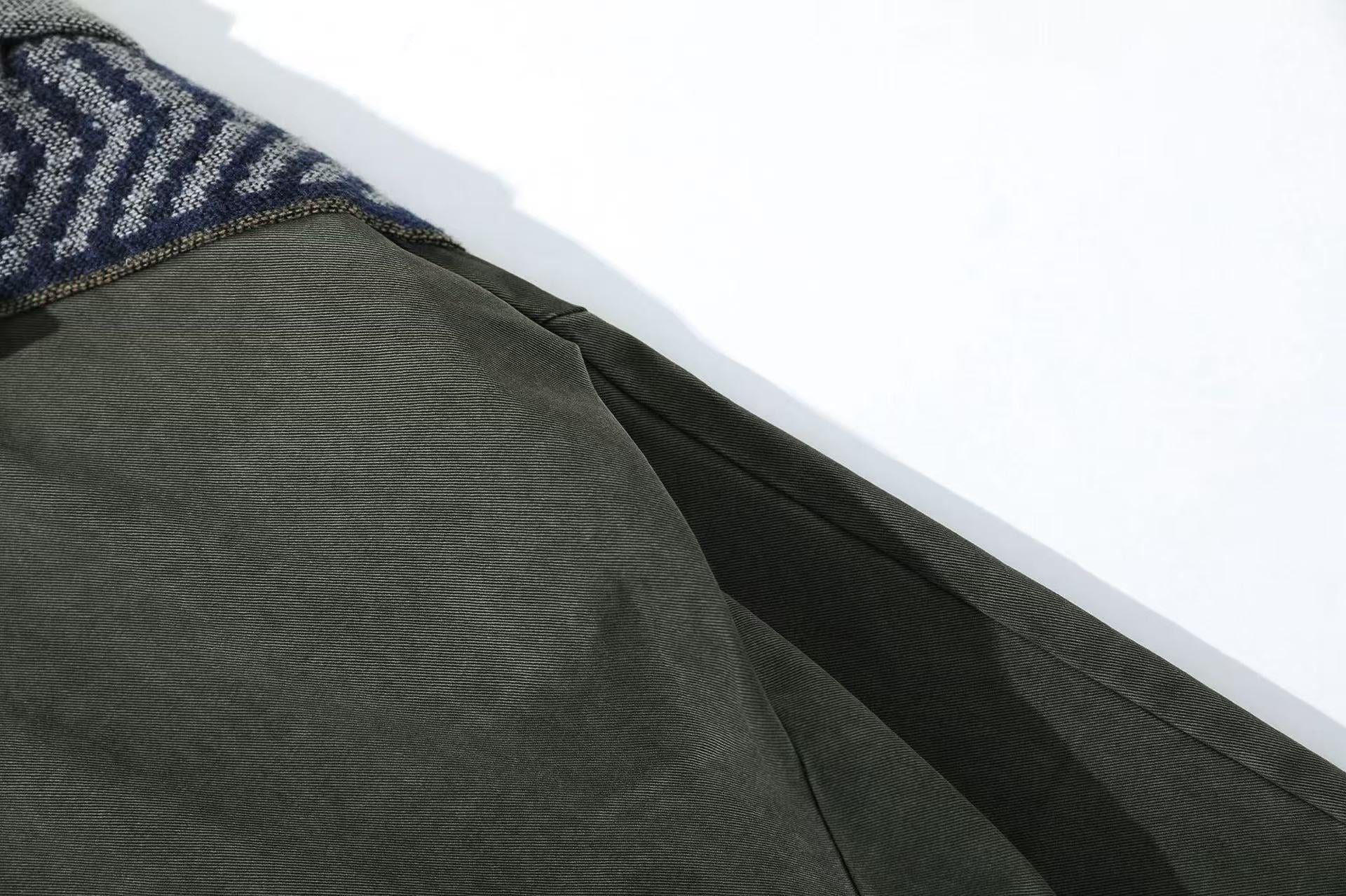 Lightweight Distressed Wide-Leg Cargo Pants