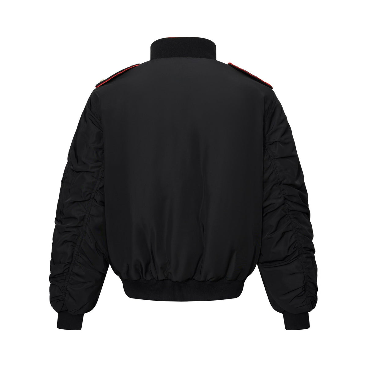 Streetwear Military Decor Bomber Jacket