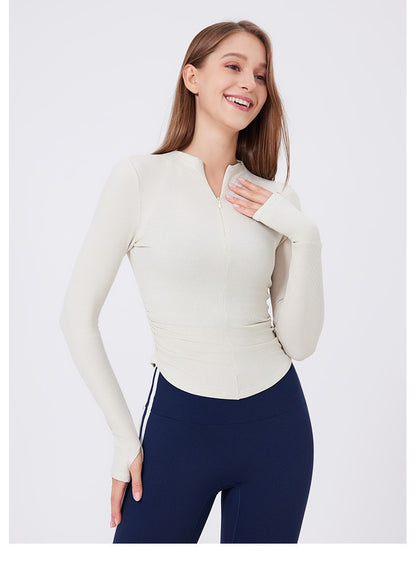 Half-Zip Workout Top