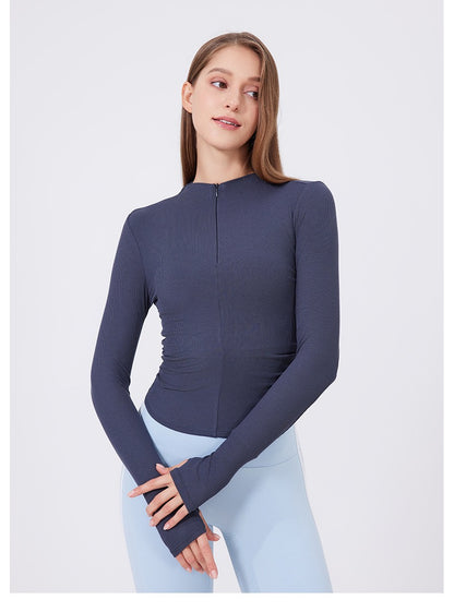 Half-Zip Workout Top