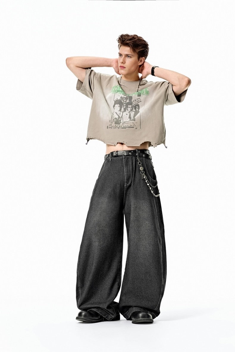 Wide-Leg Jeans