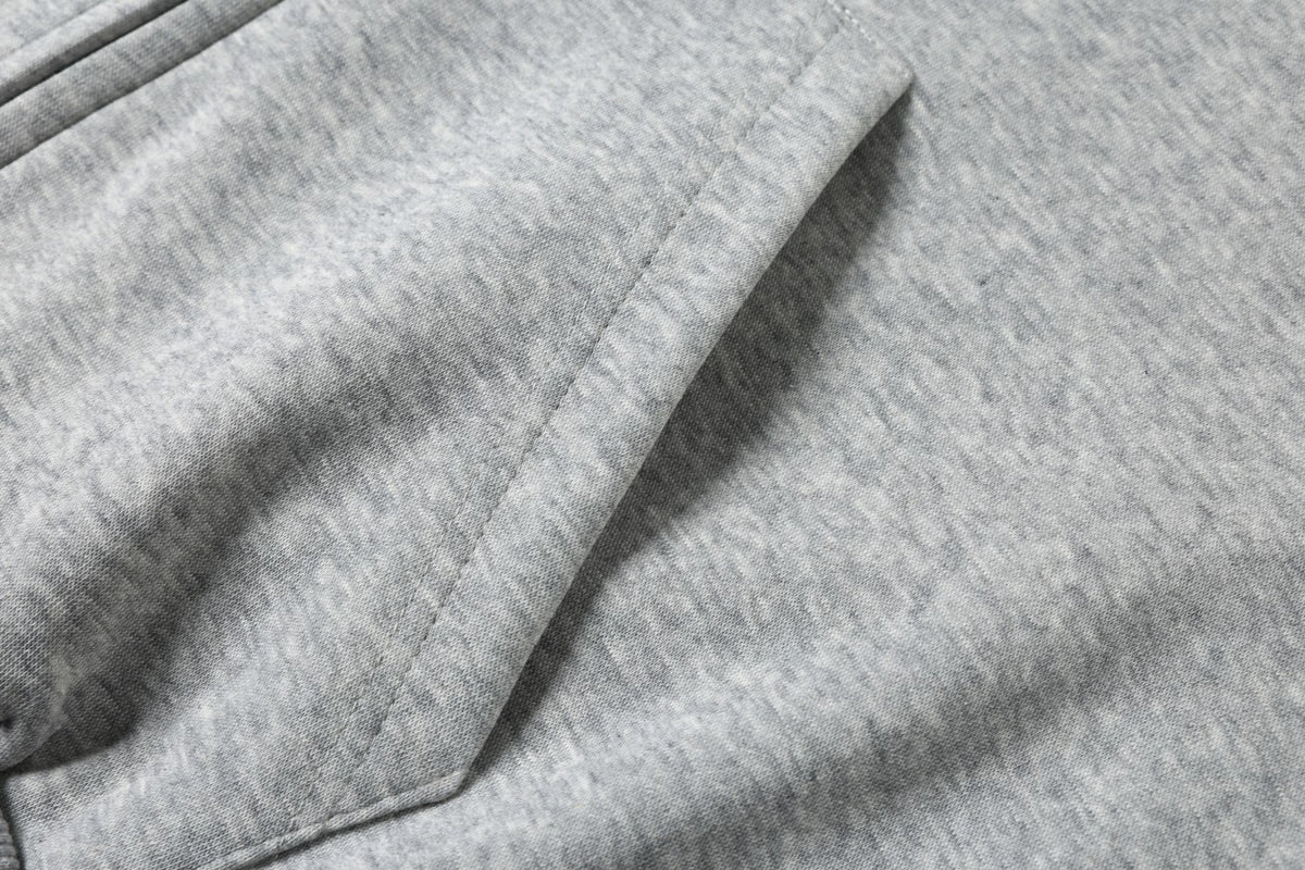 Letter & Skeleton Rider Graphic Full Zip Hoodie